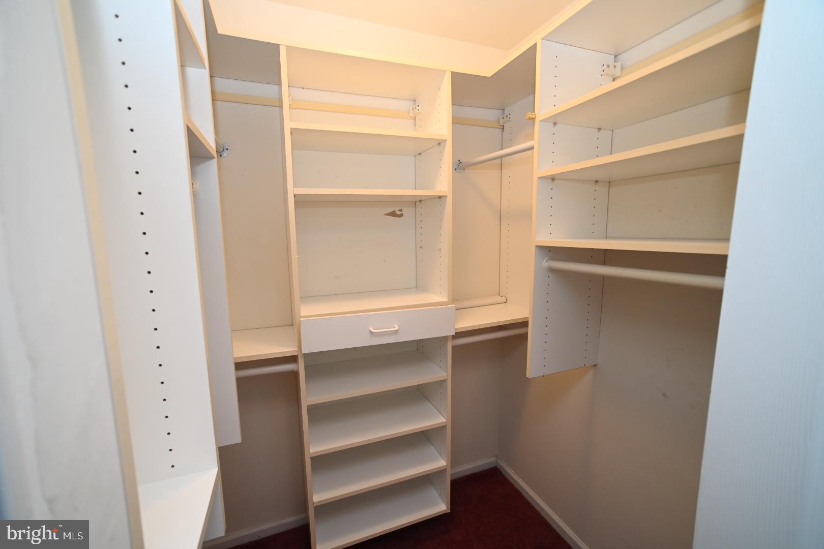 29 Ashley Drive Warminster, PA 18974 - Photo 18 of 44 a view of walk in closet with empty racks