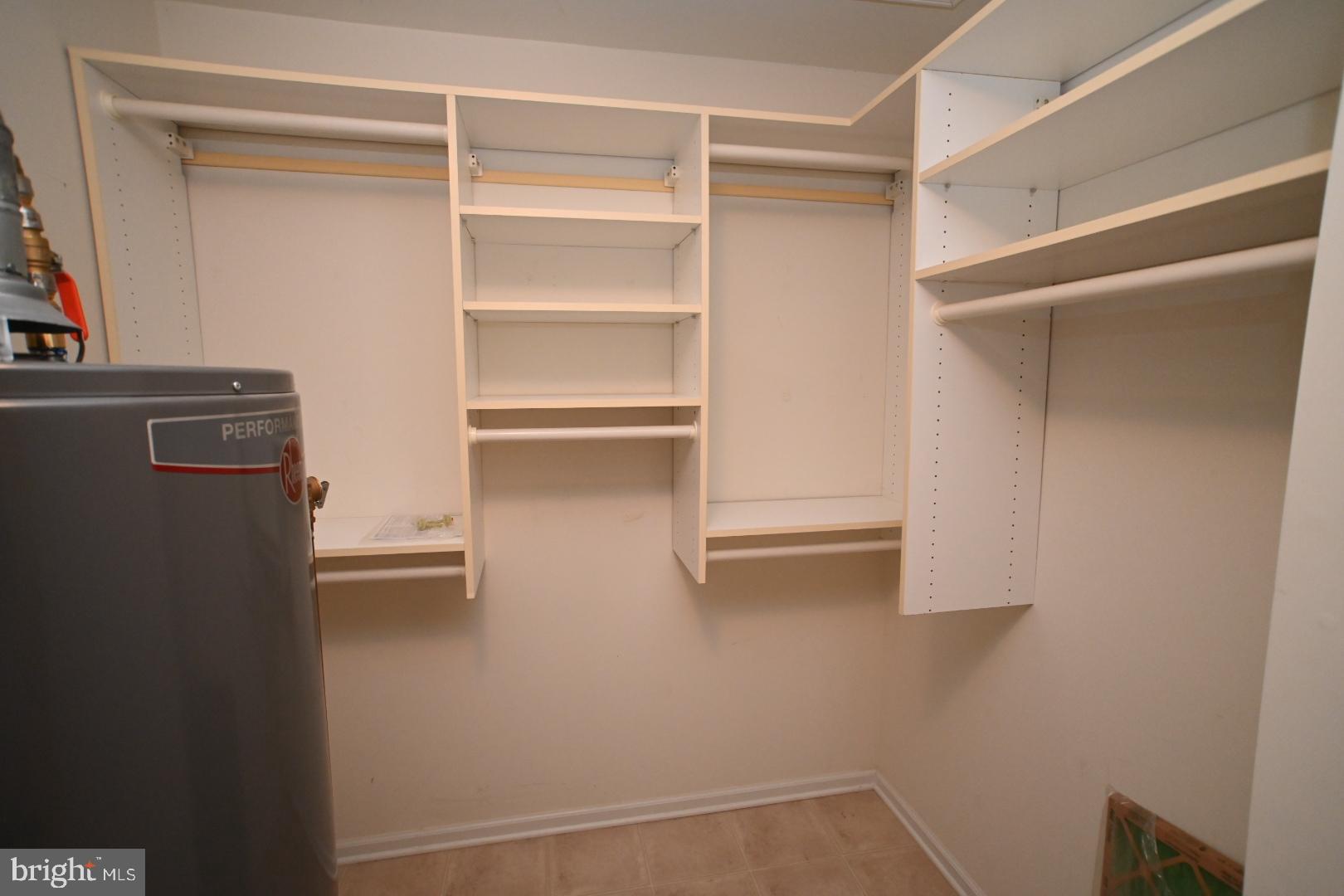 29 Ashley Drive Warminster, PA 18974 - Photo 19 of 44 a view of walk in closet with empty racks