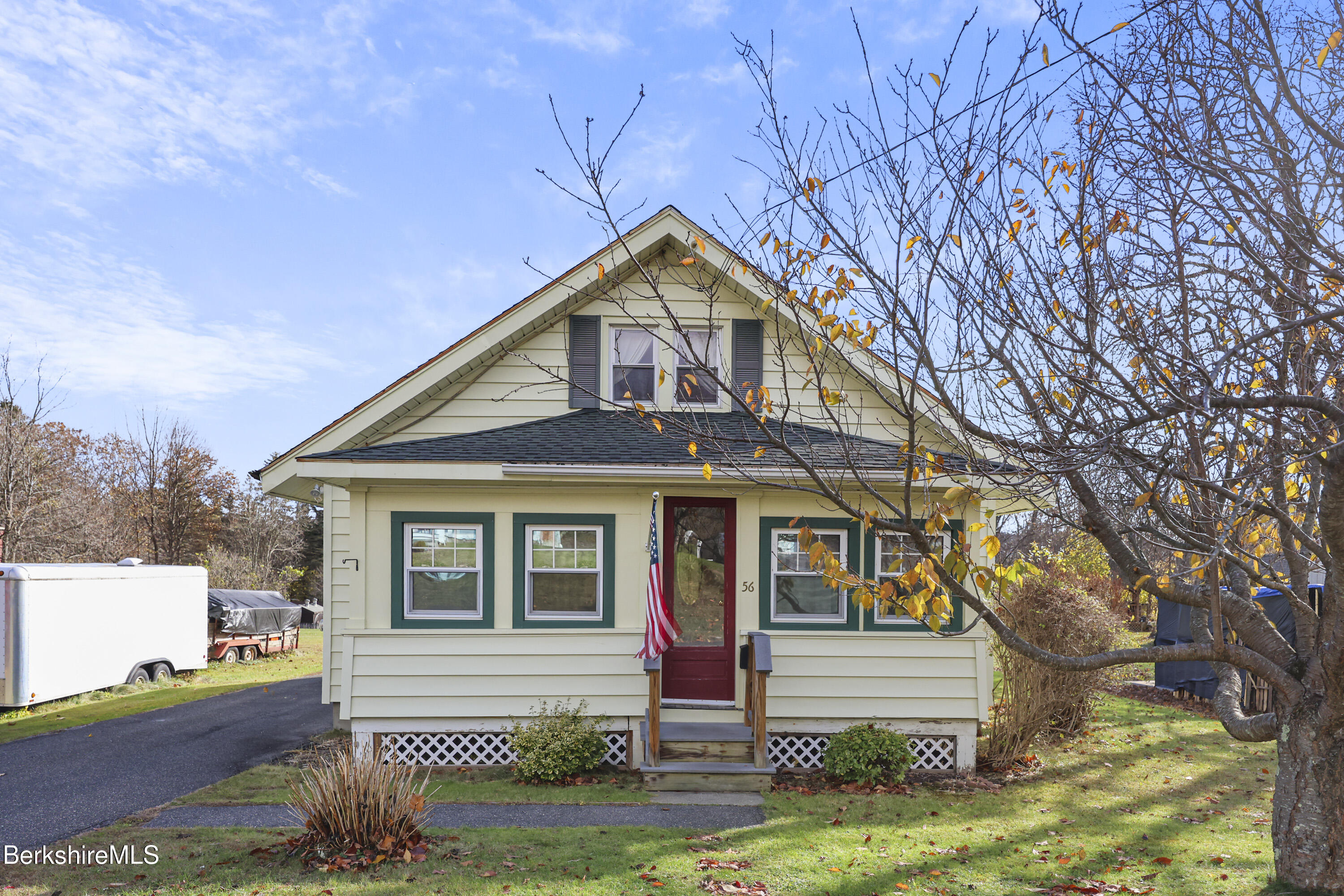 56 Tower Road Dalton, MA 01226 - Photo 23 of 24 a front view of a house with garden