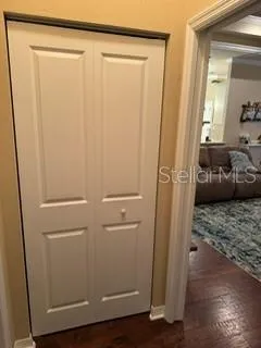 a view of walk in closet