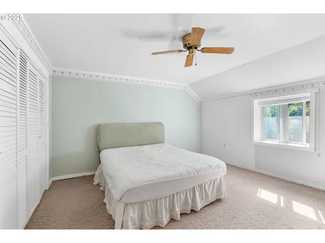 a view of a livingroom with a window