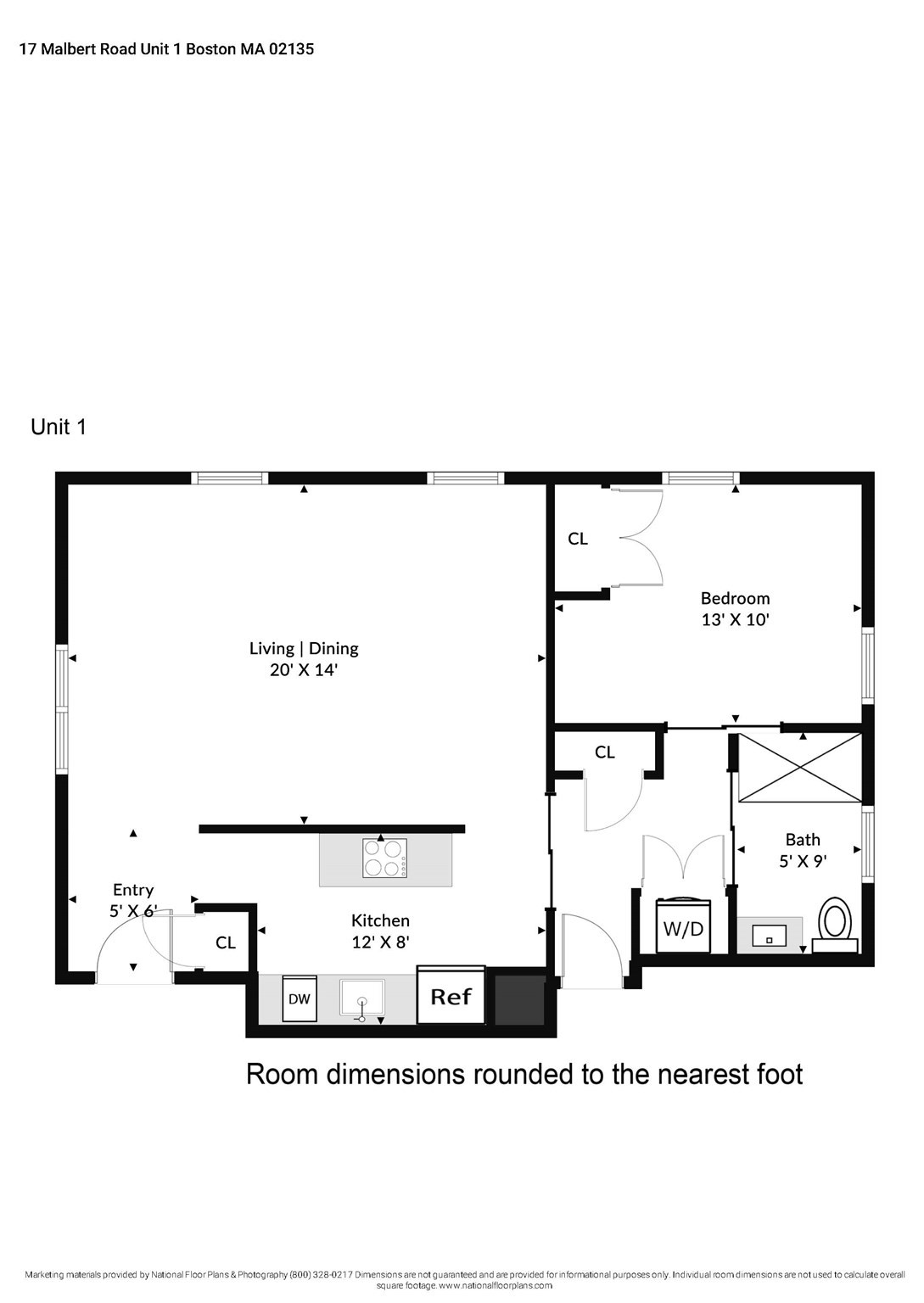 17 Malbert Road, Unit 1 Boston, MA 02135 - Photo 28 of 28 Gallery Image 28