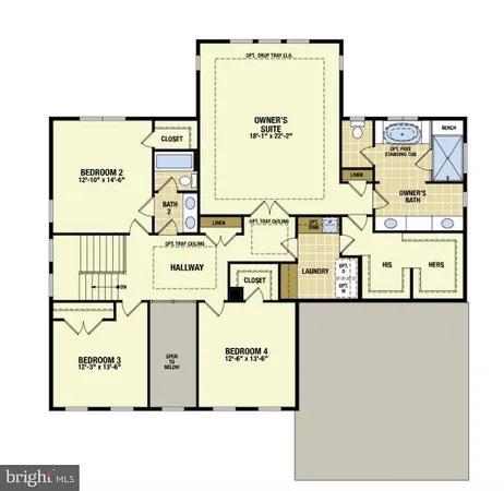 a living room with furniture and large windows