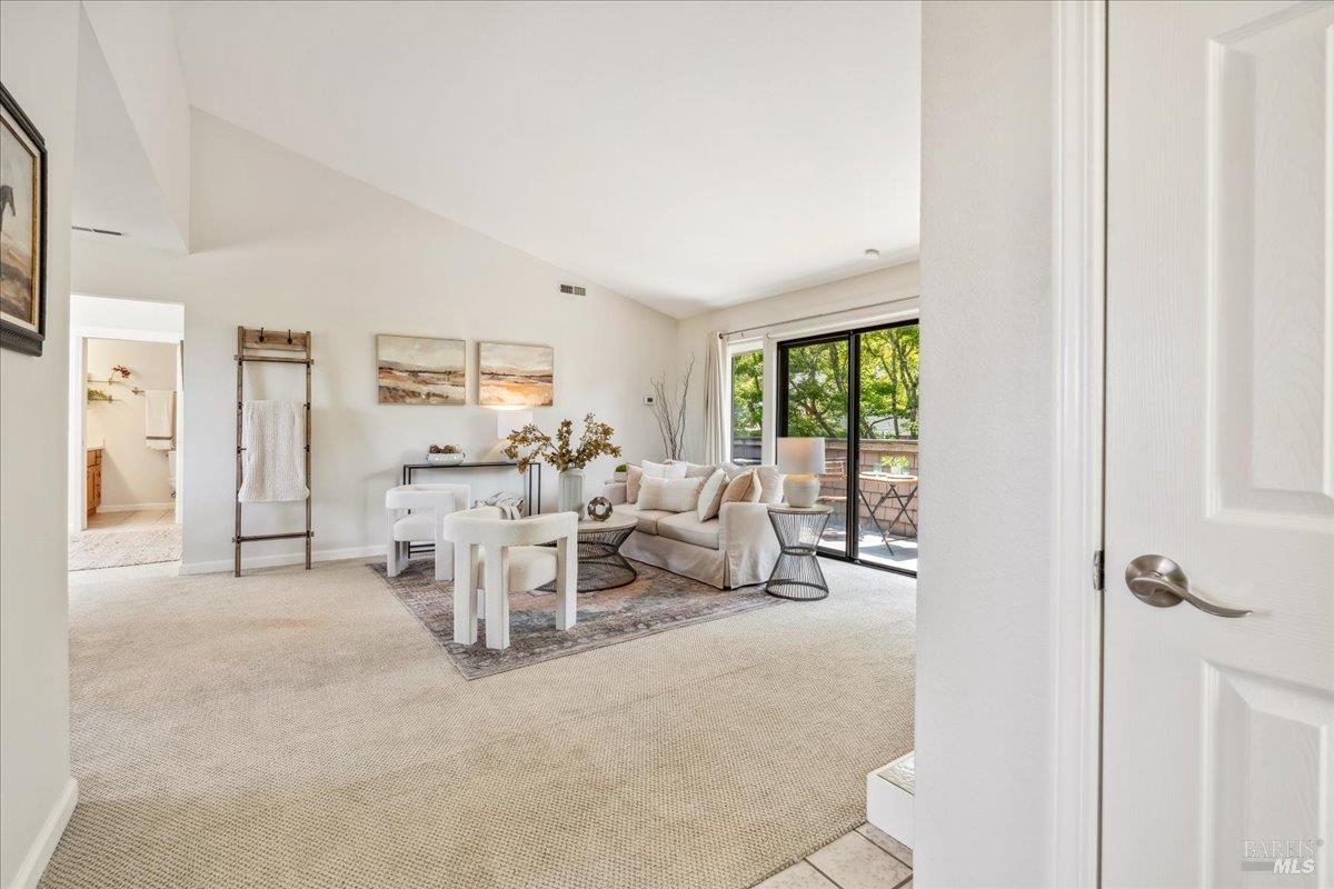 106 Posada Del Sol Novato, CA 94949 - Photo 6 of 27 a living room with furniture large window and a view of bedroom