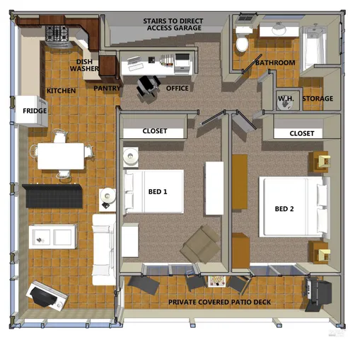 $3,100 | 829 Hunt Avenue, Unit C, St. Helena, CA 94574