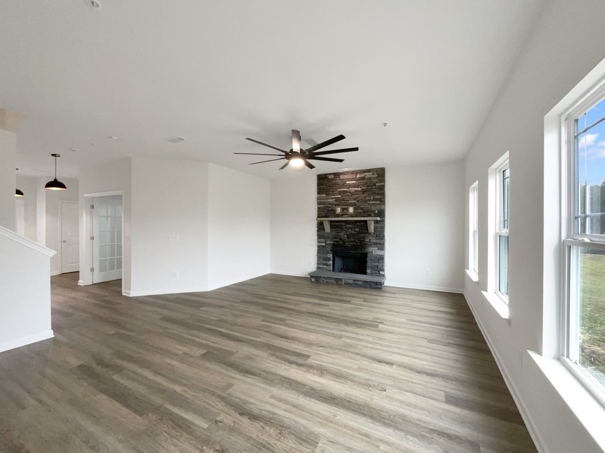 203 Fount Hackney Lane Murfreesboro, TN 37129 - Photo 25 of 26 a view of empty room with wooden floor and fan