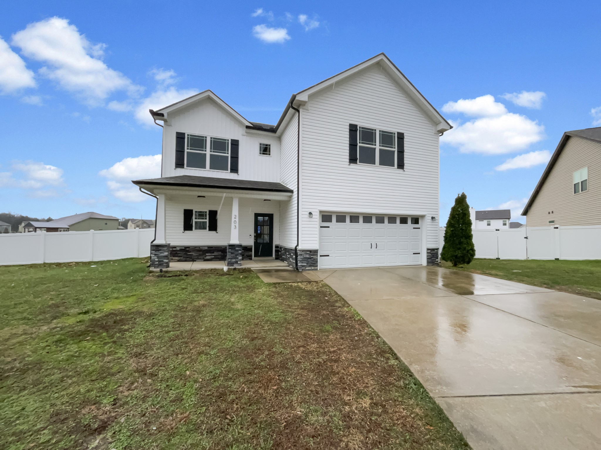 203 Fount Hackney Lane Murfreesboro, TN 37129 - Photo 7 of 26 a view of a house with a yard
