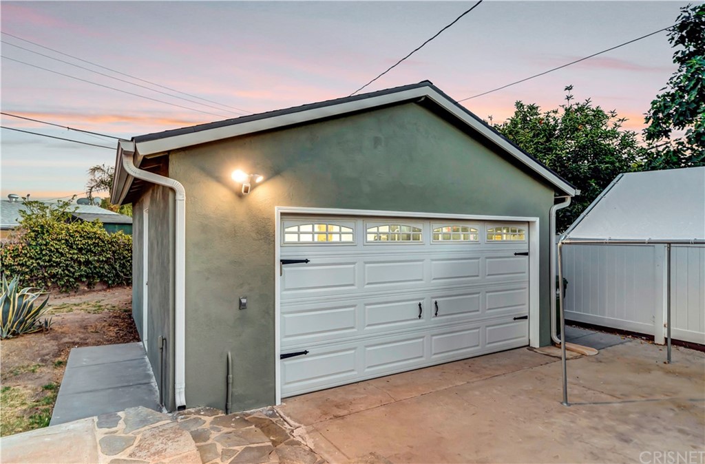 6720 Kurl Way Reseda, CA 91335 - Photo 40 of 40 Detached Garage=Possible ADU(Drywalled and Insulated with A/C and Carport)