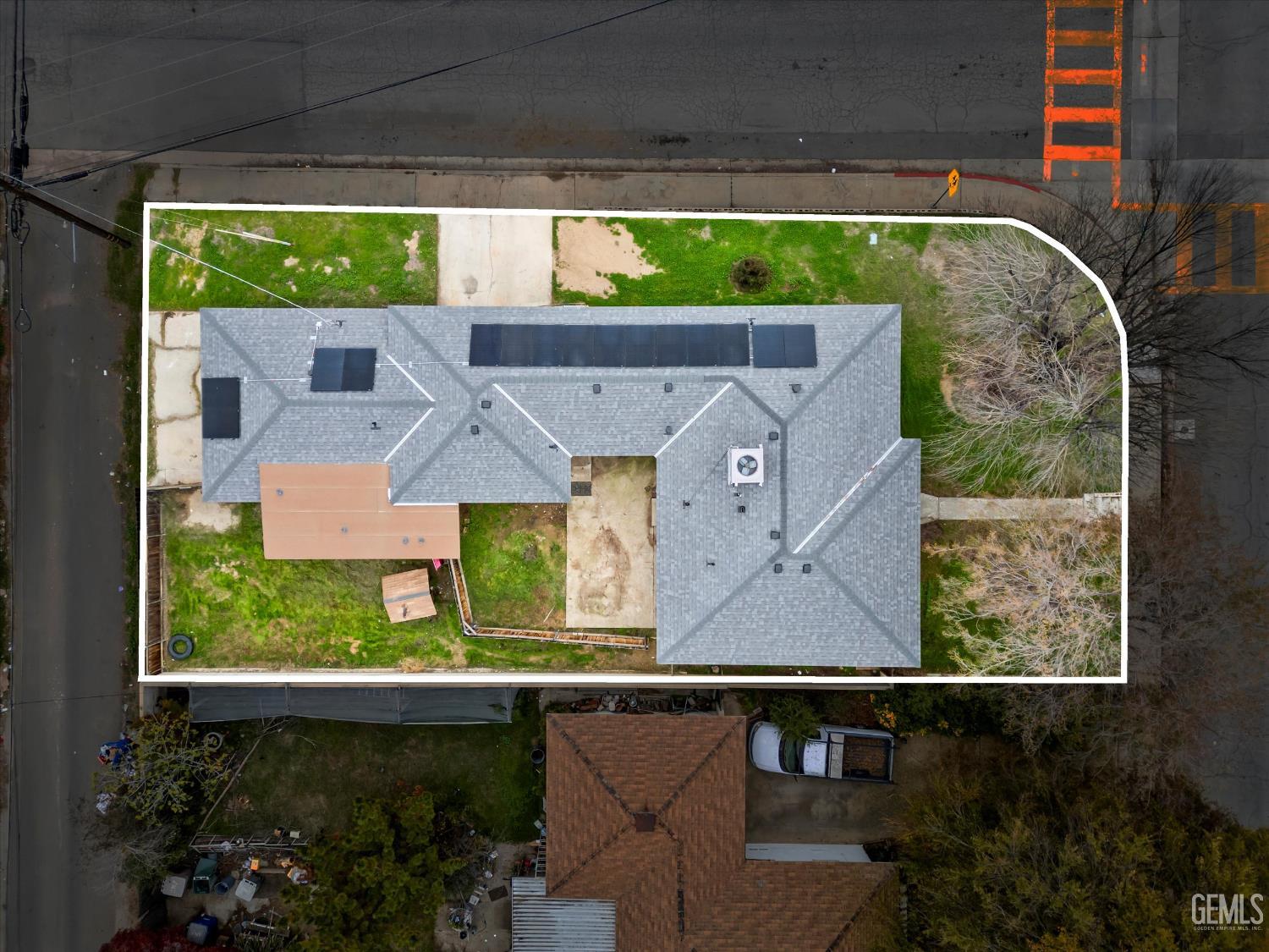 Undisclosed Address Bakersfield, CA 93305 - Photo 29 of 33 an aerial view of a house with a yard