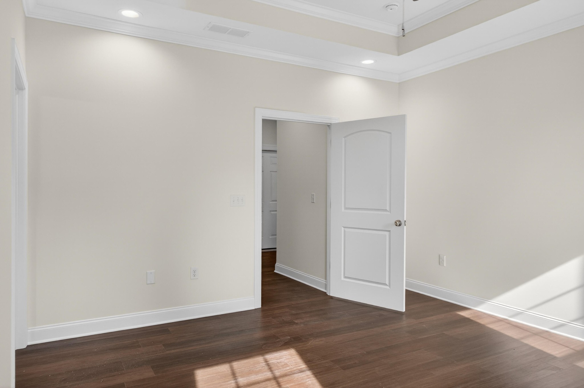 413 Haig Ml Lk Road, Unit 5 Dalton, GA 30720 - Photo 42 of 50 an empty room with wooden floor