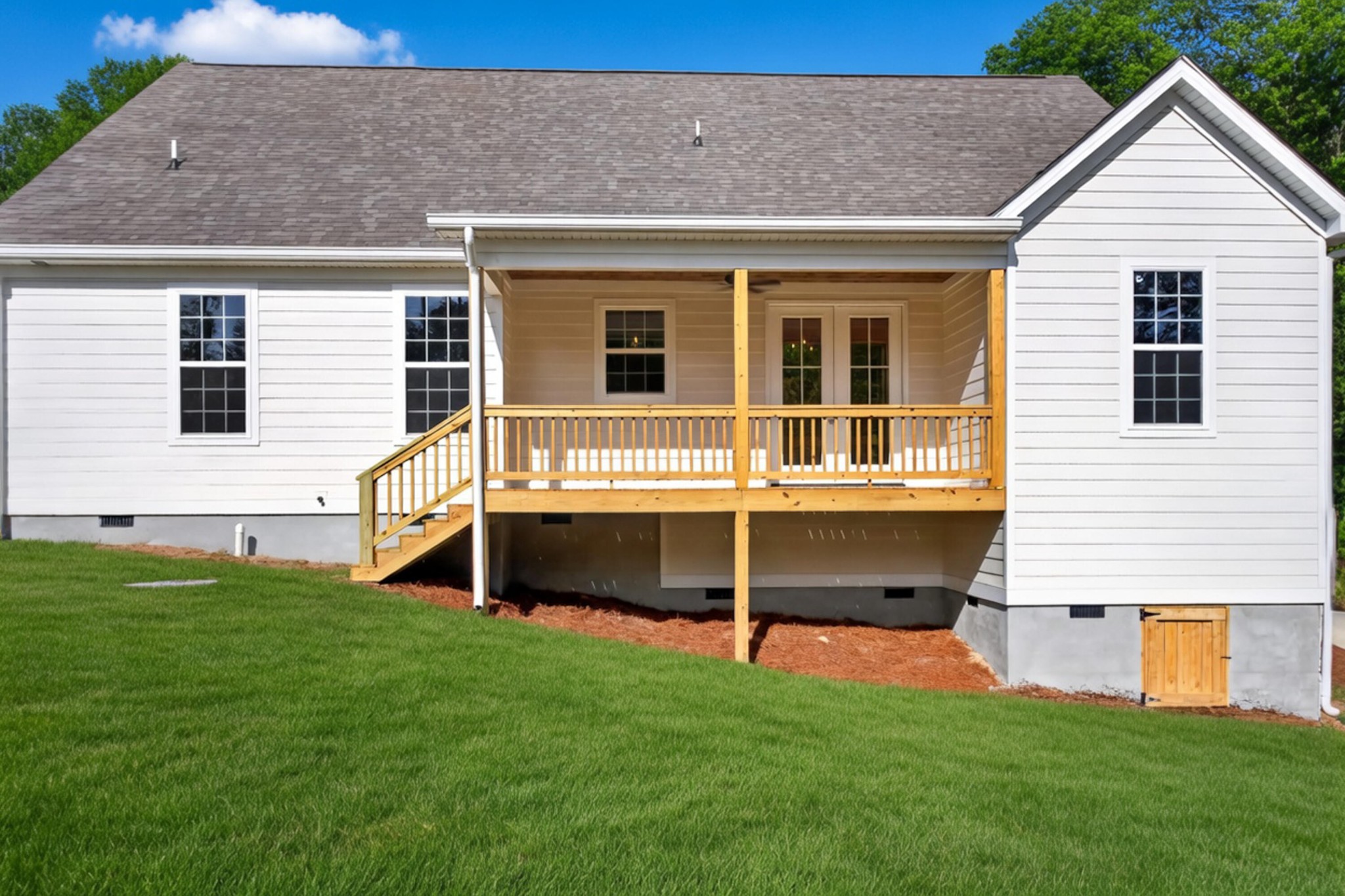 413 Haig Ml Lk Road, Unit 5 Dalton, GA 30720 - Photo 46 of 50 a view of house with backyard
