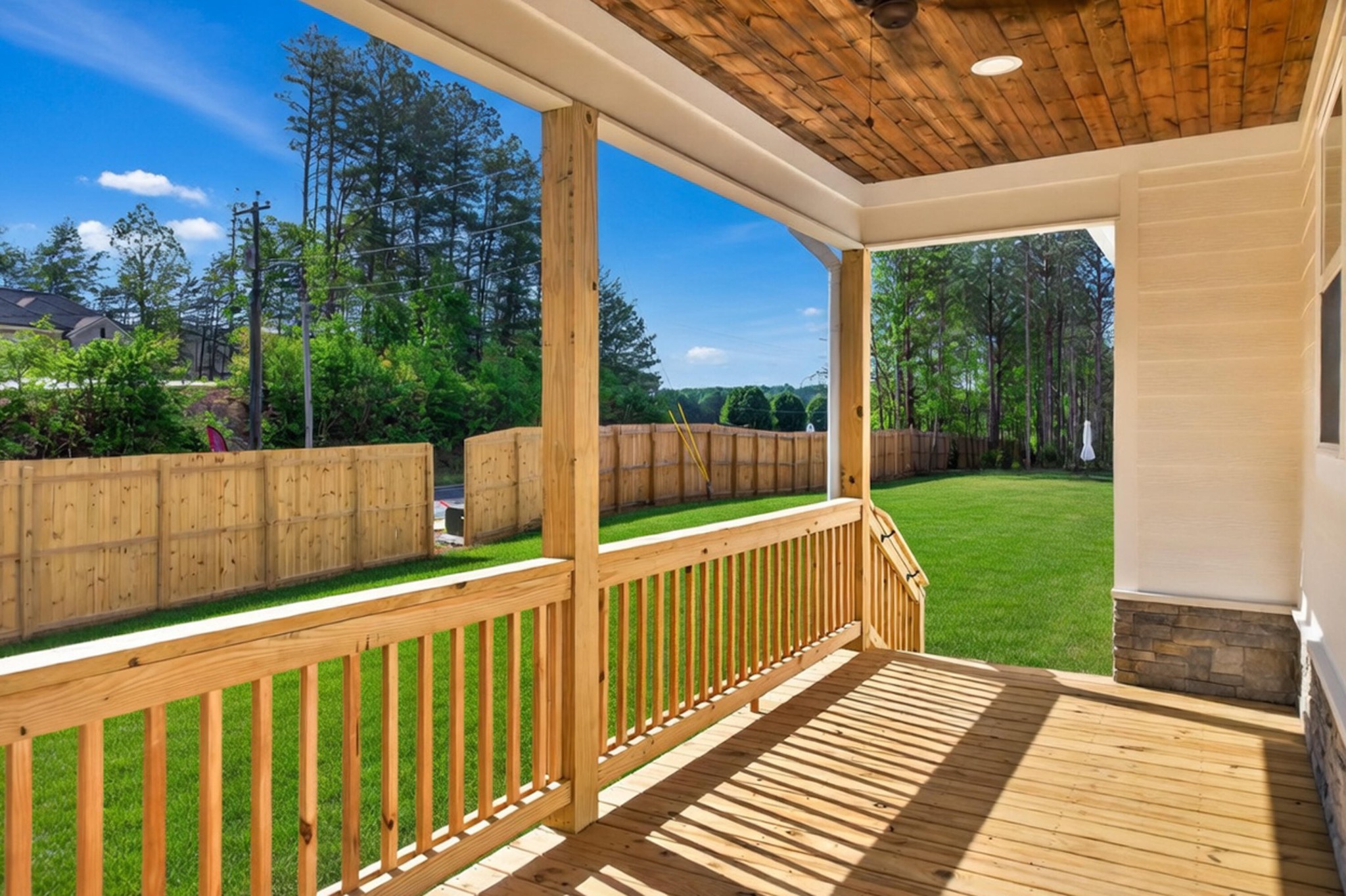 413 Haig Ml Lk Road, Unit 5 Dalton, GA 30720 - Photo 47 of 50 a view of a deck
