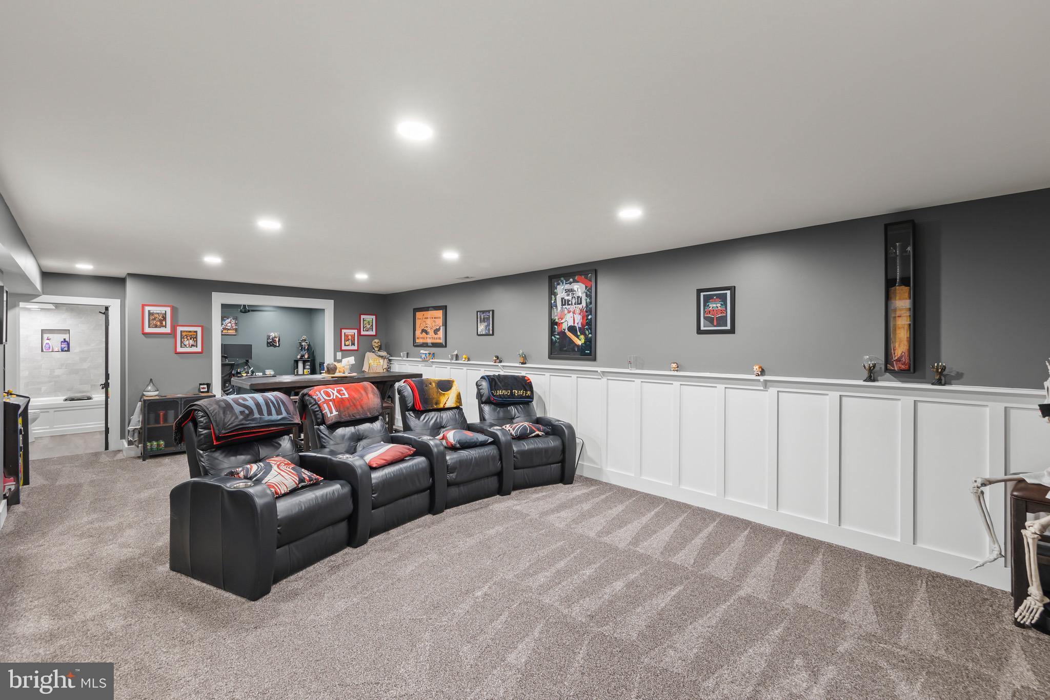 109 Decatur Circle Stephens City, VA 22655 - Photo 49 of 79 Basement Cinema Room