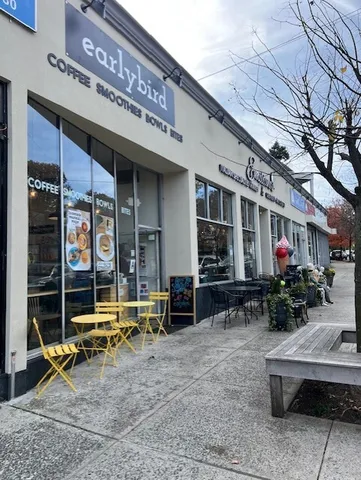 a view of a room with empty racks