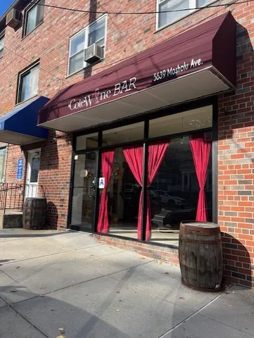 a view of the front door