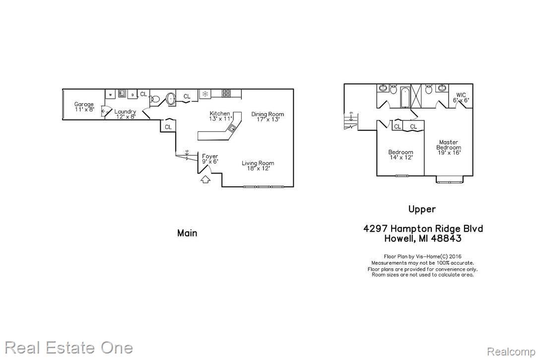 4297 Hampton Ridge Boulevard Howell, MI 48843 - Photo 40 of 41 plan_floorhc.jpg