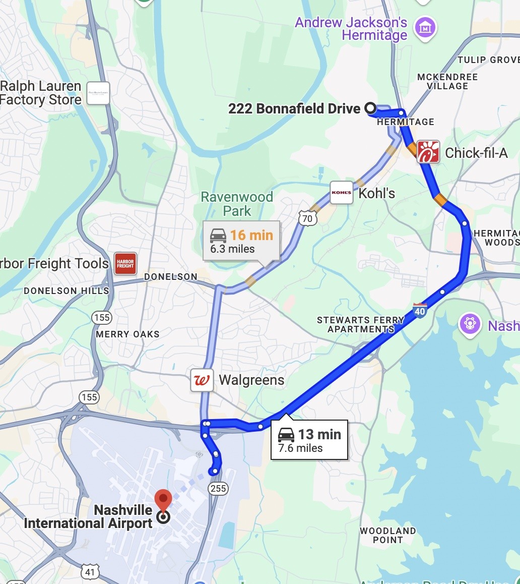 222 Bonnafield Drive Hermitage, TN 37076 - Photo 13 of 16 a close up of a street sign