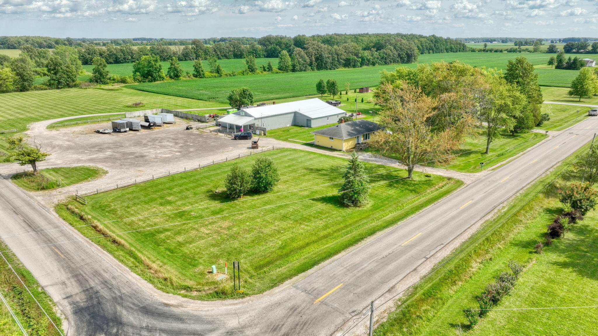 11024 Dennison Road Milan, MI 48160 - Photo 28 of 43 Aerial View