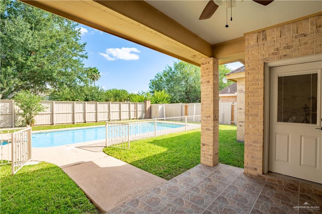 3305 Santa Monica Street Mission, TX 78572 - Photo 21 of 28 a view of swimming pool with a backyard