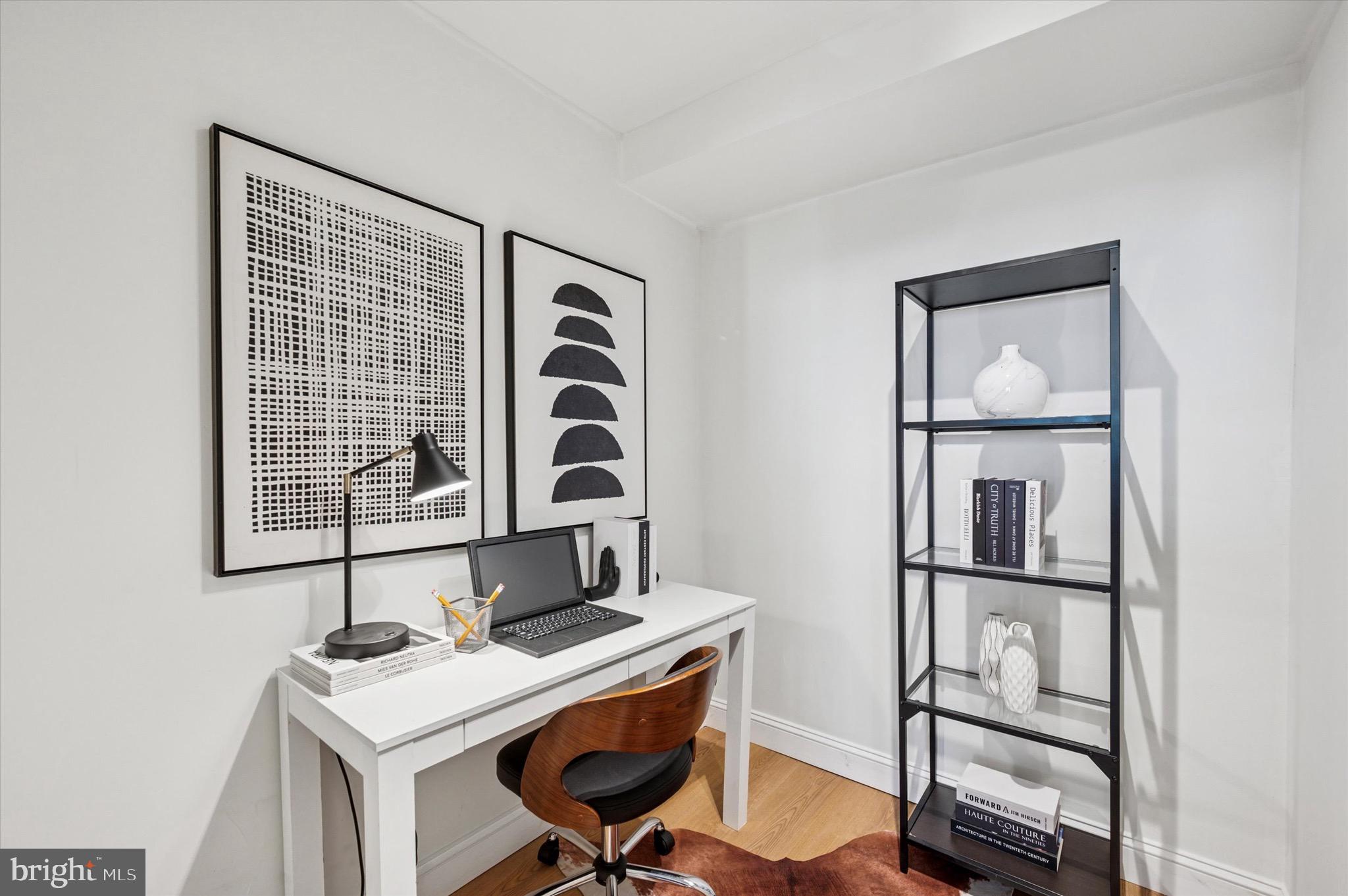604 South Washington Square, Unit 1015 Philadelphia, PA 19106 - Photo 11 of 24 a view of a workspace with furniture
