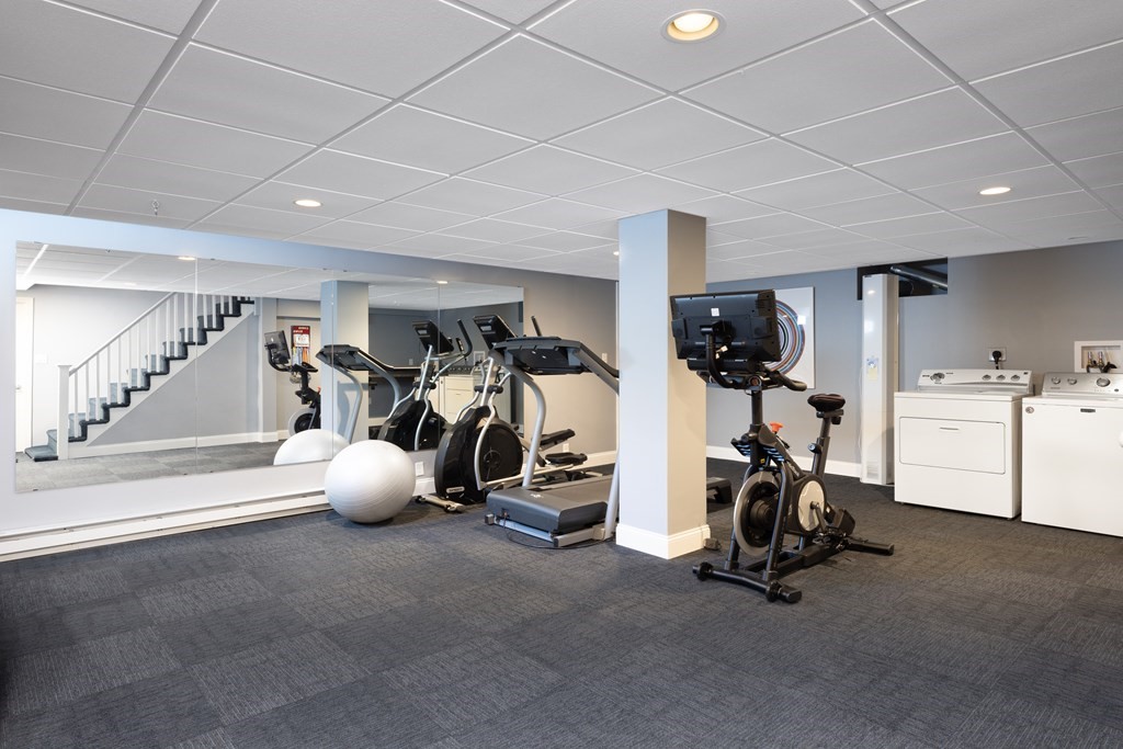274 Beverly Road Brookline, MA 02467 - Photo 16 of 18 a view of a room with gym equipment
