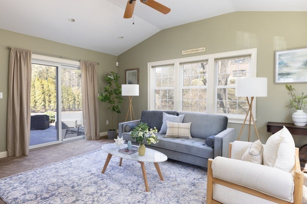 274 Beverly Road Brookline, MA 02467 - Photo 8 of 18 a living room with furniture and a large window
