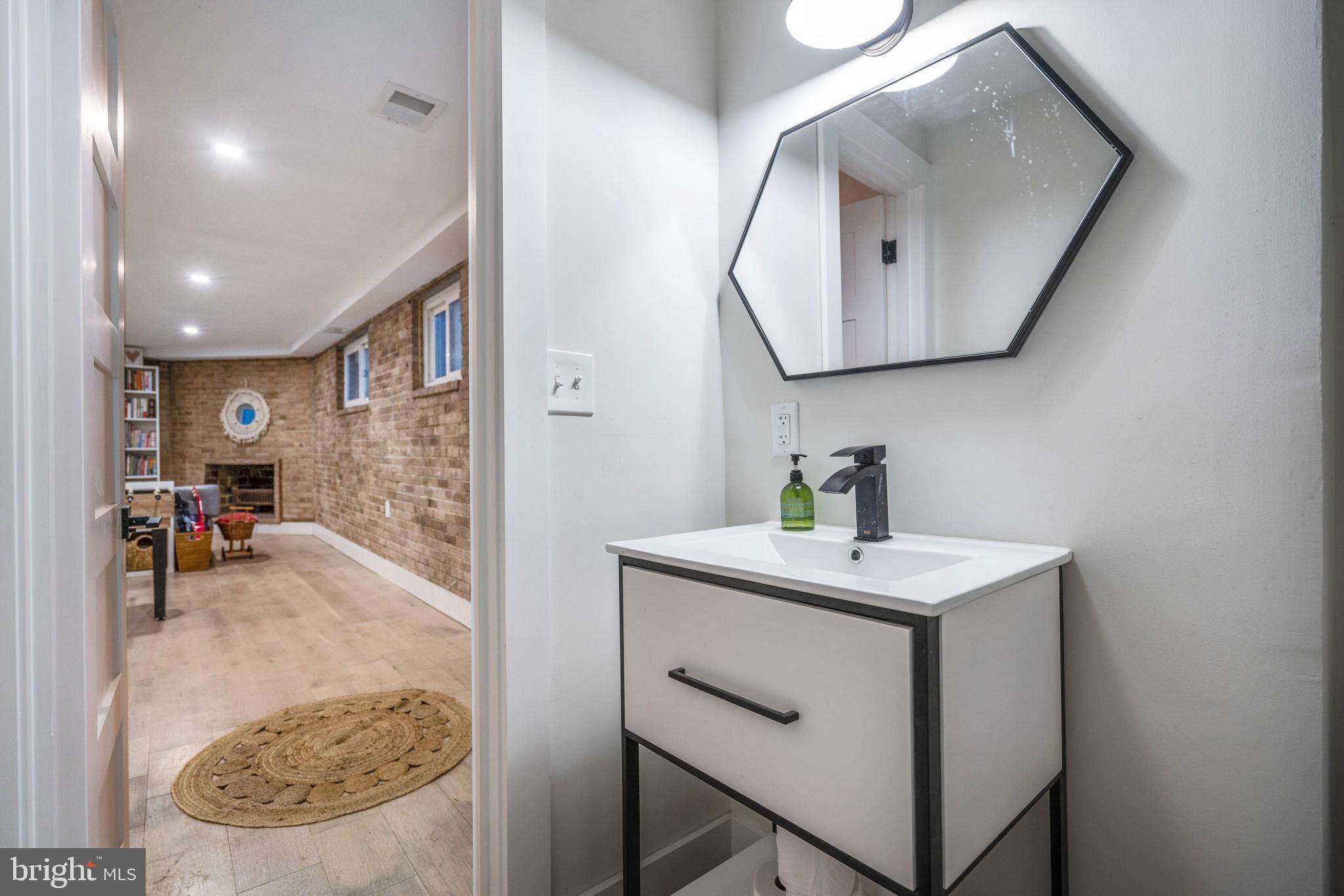 5608 39th Street Northwest Washington, DC 20015 - Photo 32 of 41 Basement half bath