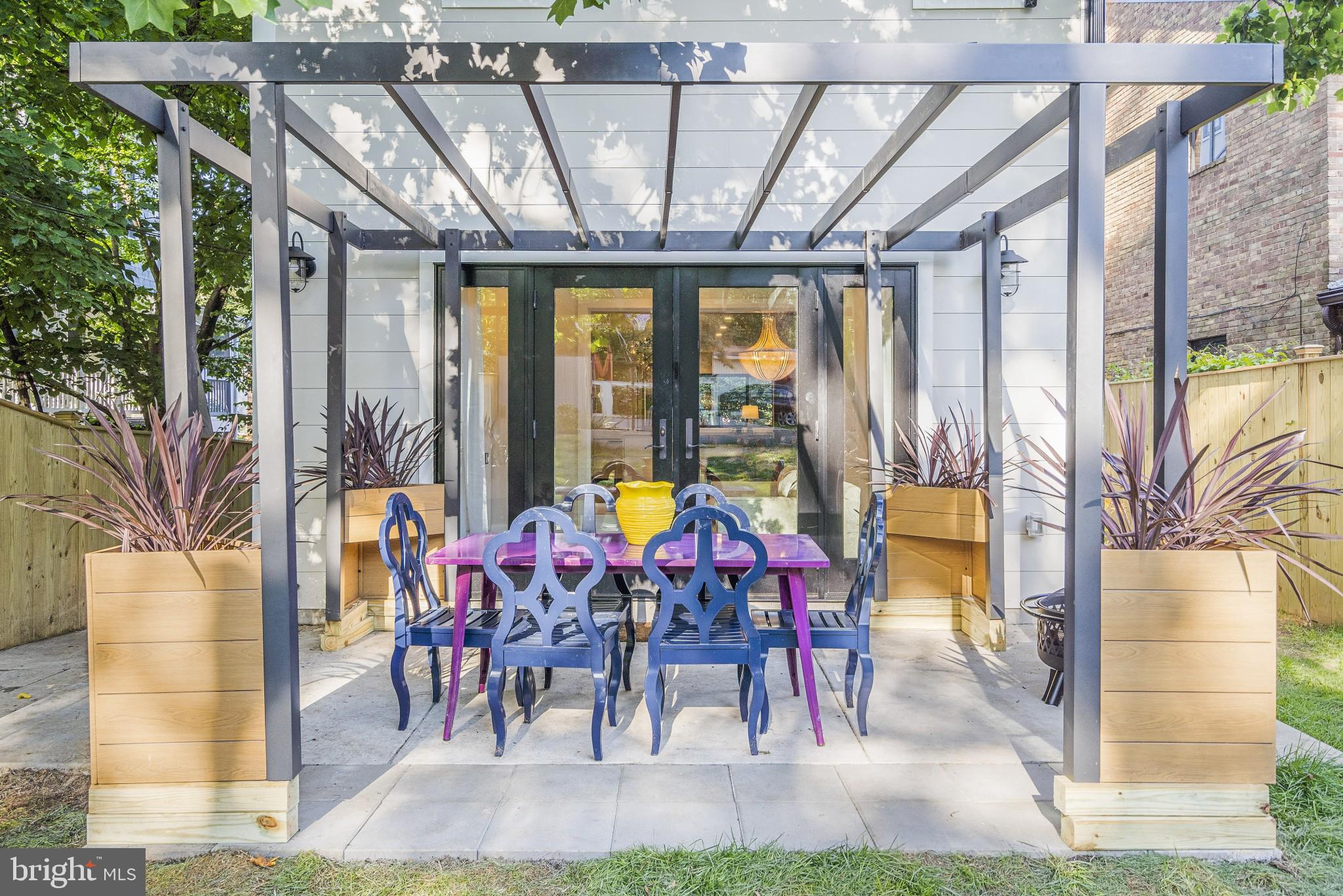 5608 39th Street Northwest Washington, DC 20015 - Photo 5 of 41 Pergola outdoor living off family rooom