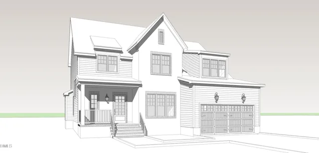 a view of a house with wooden floor and fence