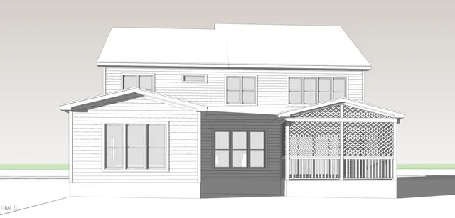 a black and white photo of a living room