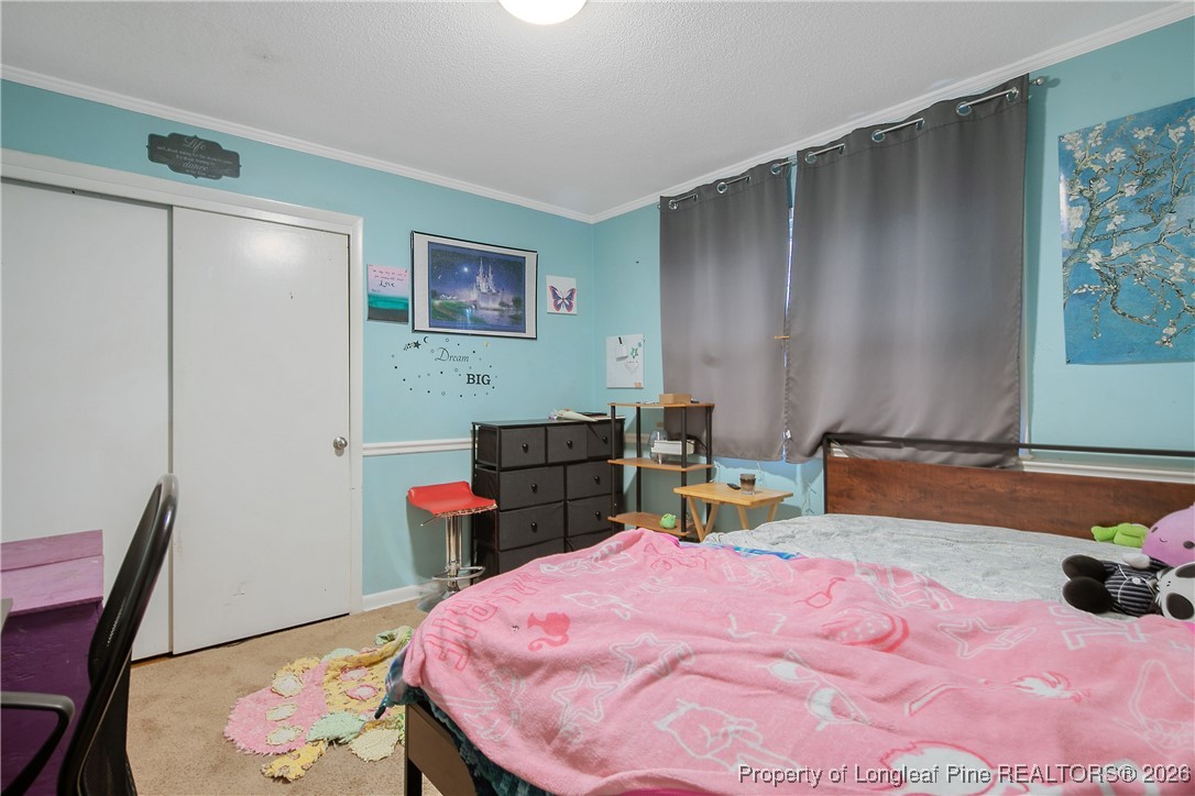 6432 Milford Road Fayetteville, NC 28303 - Photo 38 of 50 a bedroom with a bed and a dresser in it