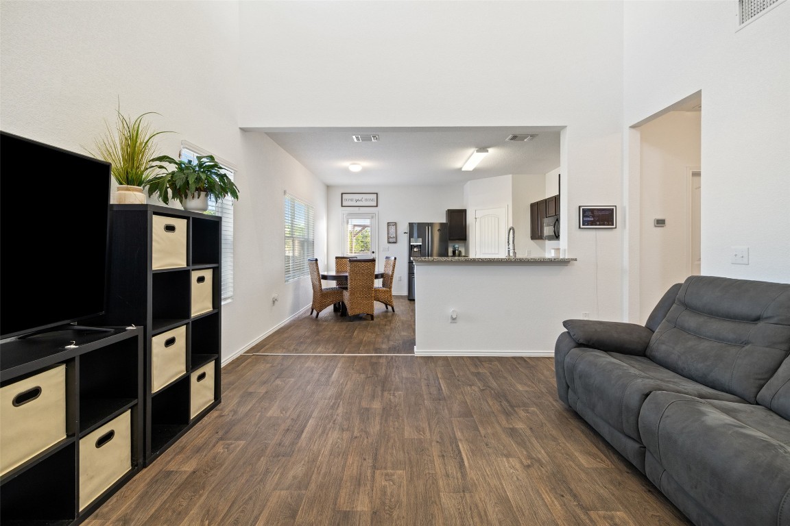 11801 Riprap Drive Manor, TX 78653 - Photo 13 of 40 a living room with furniture and a flat screen tv