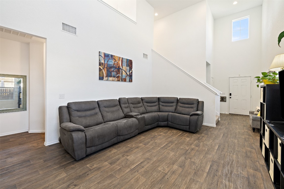 11801 Riprap Drive Manor, TX 78653 - Photo 10 of 40 a living room with furniture and a flat screen tv