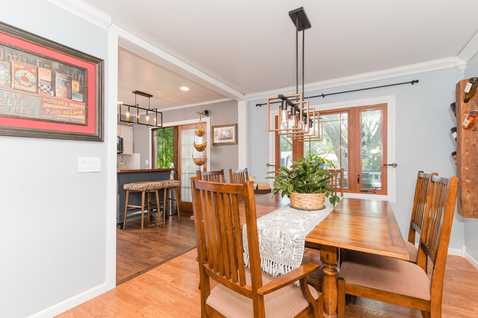 73 Fairfield Lane Cary, IL 60013 - Photo 13 of 33 a view of a dining room with furniture window and wooden floor