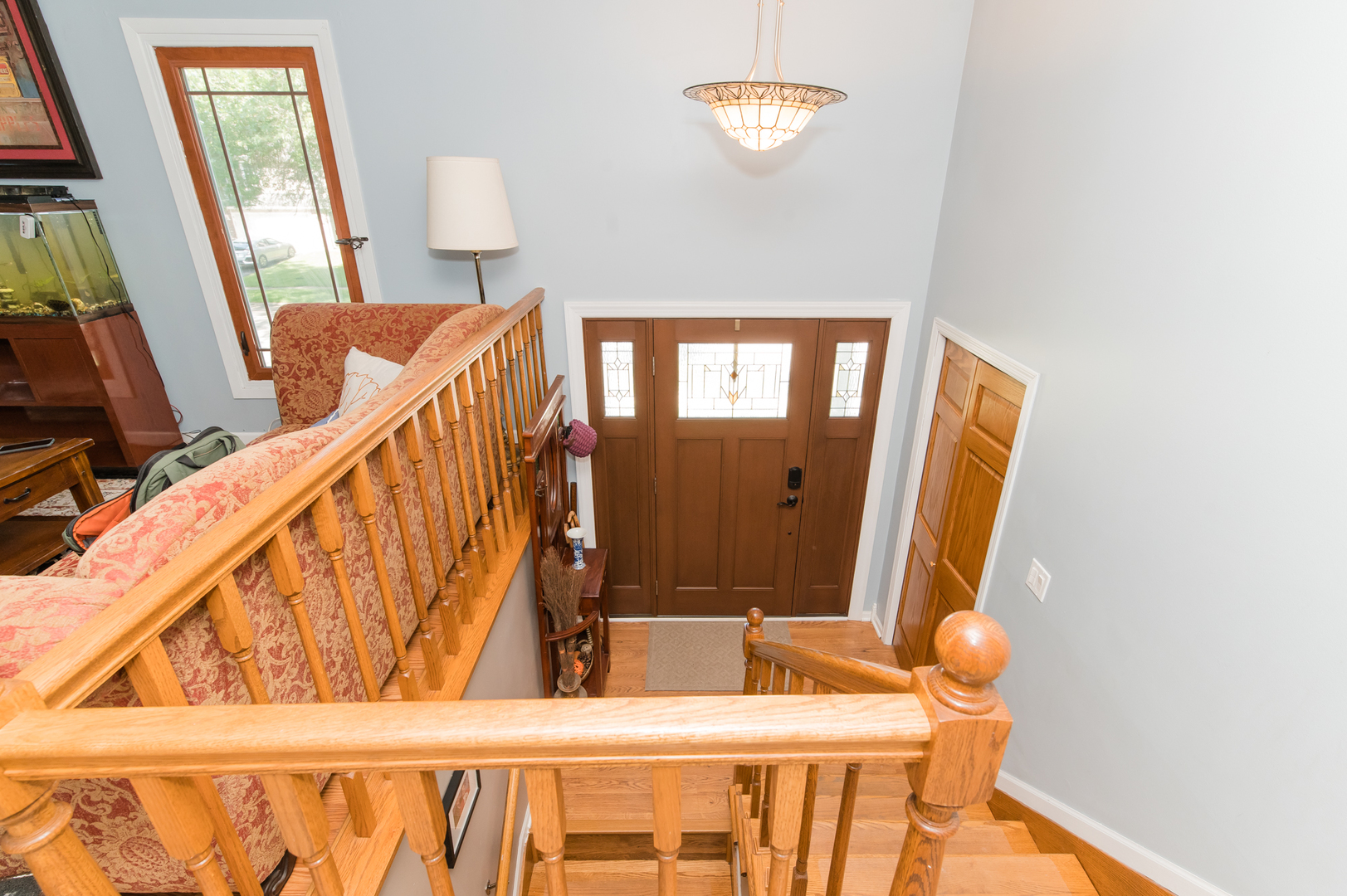 73 Fairfield Lane Cary, IL 60013 - Photo 9 of 33 a view of an entryway with wooden floor