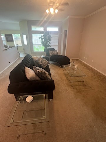 6611 Early Fall Drive Humble, TX 77338 - Photo 15 of 18 a living room with couches and painted walls