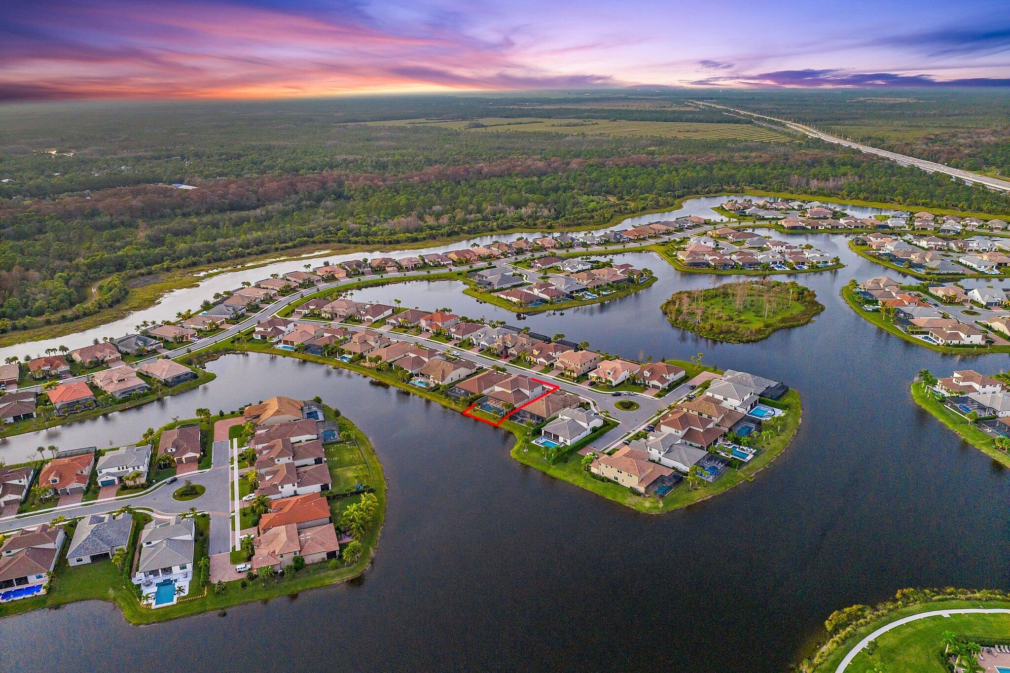 134 Indigo River Point Jupiter, FL 33478 - Photo 67 of 71 Aerial
