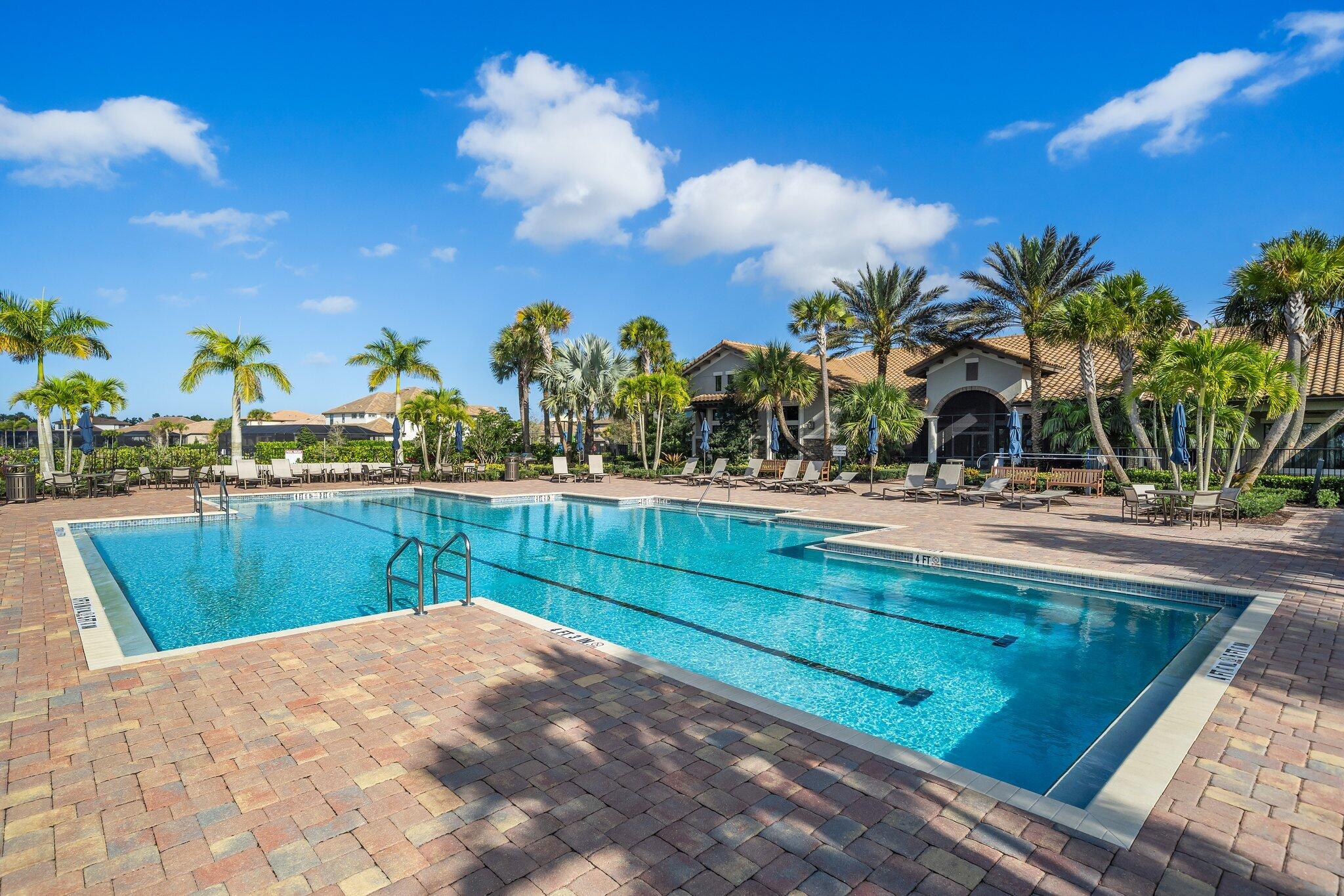 134 Indigo River Point Jupiter, FL 33478 - Photo 69 of 71 Clubhouse Lap Pool