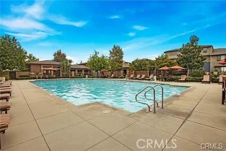 a view of a terrace with chairs