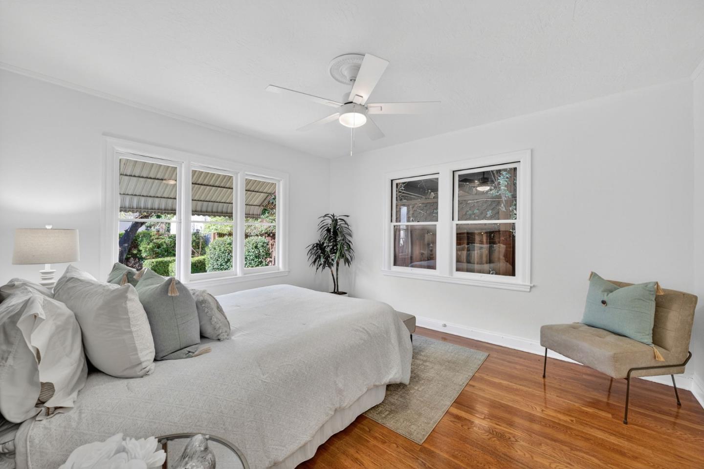 1087 Merle Avenue San Jose, CA 95125 - Photo 38 of 49 a bedroom with a large bed and a window