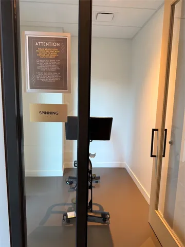 a view of a terrace with a wooden floor