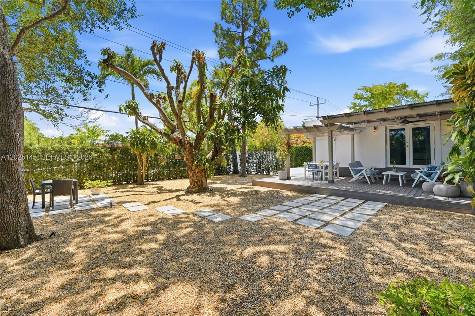 3101 Southwest 25th Terrace Miami, FL 33133 - Photo 23 of 31 a view of a backyard with a patio