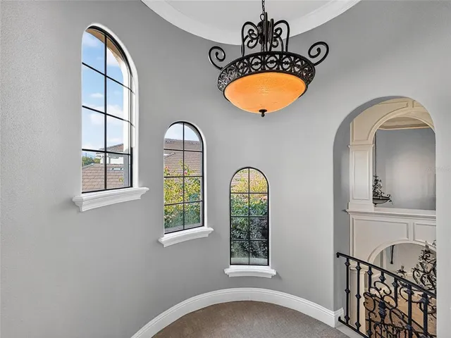 a view of a livingroom with furniture and window