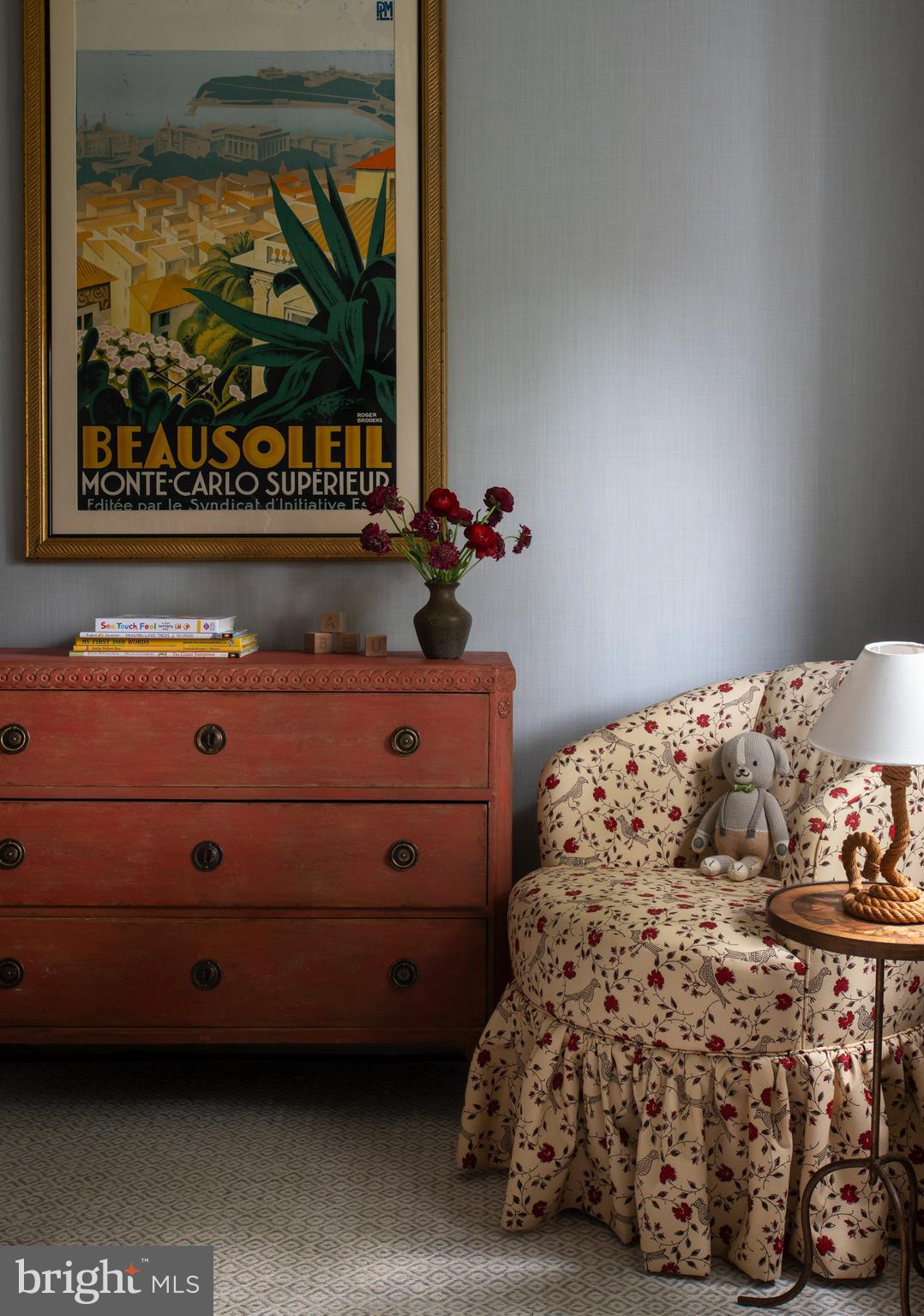 1333 30th Street Northwest Washington, DC 20007 - Photo 20 of 26 a bed sitting in a bedroom next to a window
