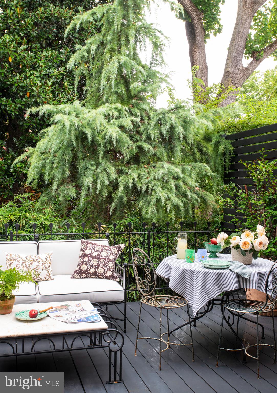 1333 30th Street Northwest Washington, DC 20007 - Photo 26 of 26 a outdoor view with a sitting space