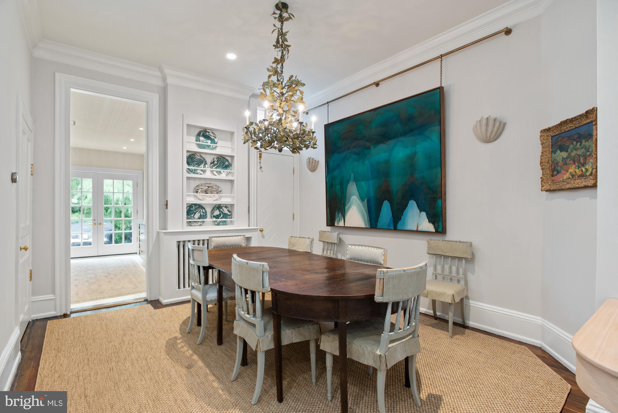1333 30th Street Northwest Washington, DC 20007 - Photo 5 of 26 a view of a dining room with furniture window and wooden floor