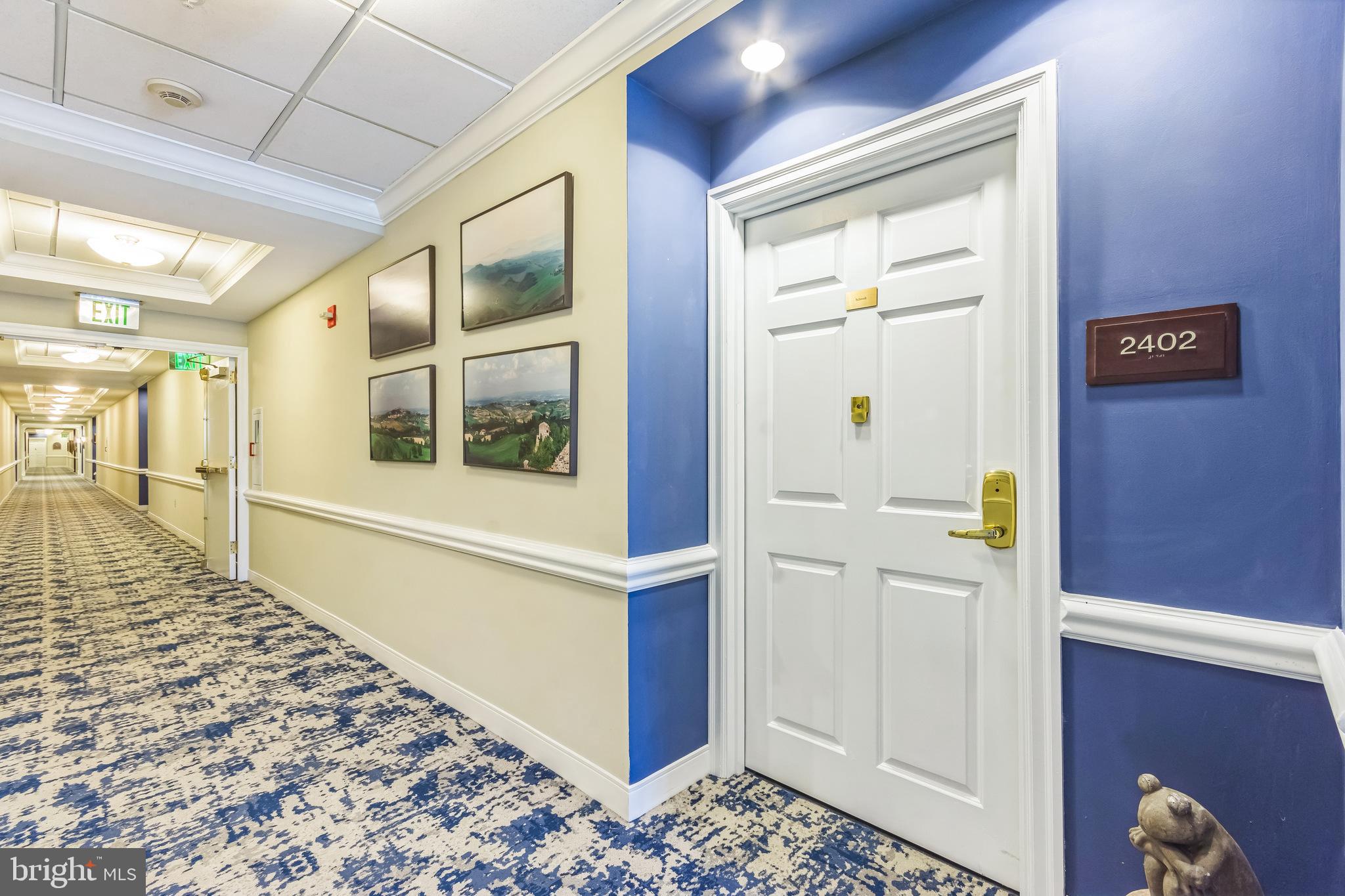 2402 Windrow Drive Princeton, NJ 08540 - Photo 2 of 19 workspace with wooden floor and windows