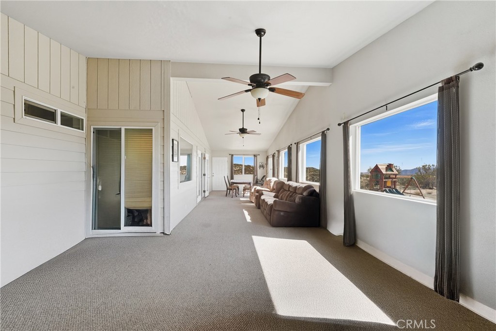 61455 Indian Paint Brush Road Anza, CA 92539 - Photo 18 of 60 a living room with furniture and a chandelier