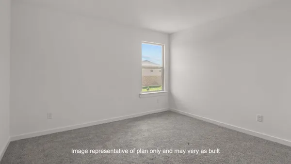 a big room with a window