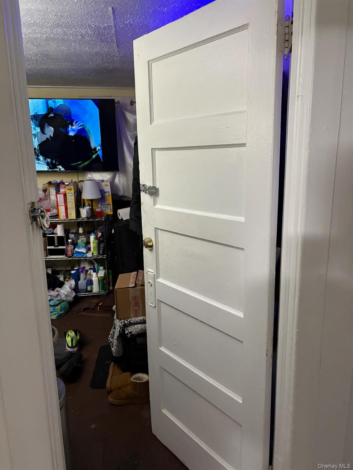 85 Grove Street Newburgh, NY 12550 - Photo 14 of 14 a view of walk in closet with clothes and shoes